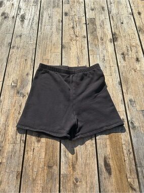 Joah Brown Charcoal Biker Shorts